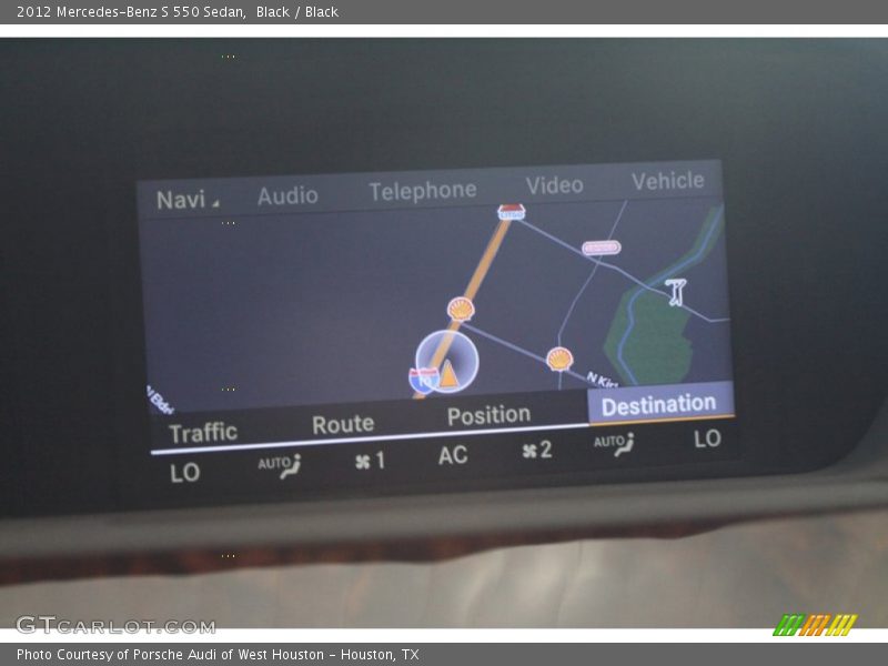 Black / Black 2012 Mercedes-Benz S 550 Sedan