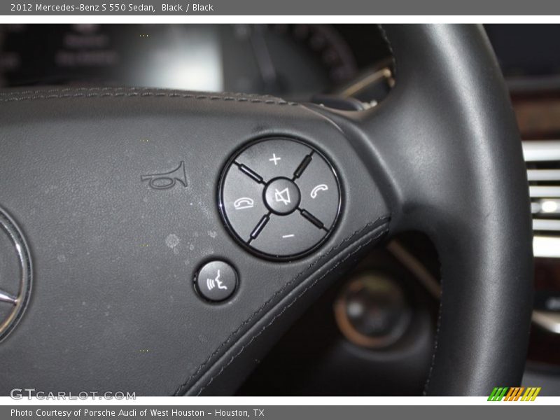 Black / Black 2012 Mercedes-Benz S 550 Sedan