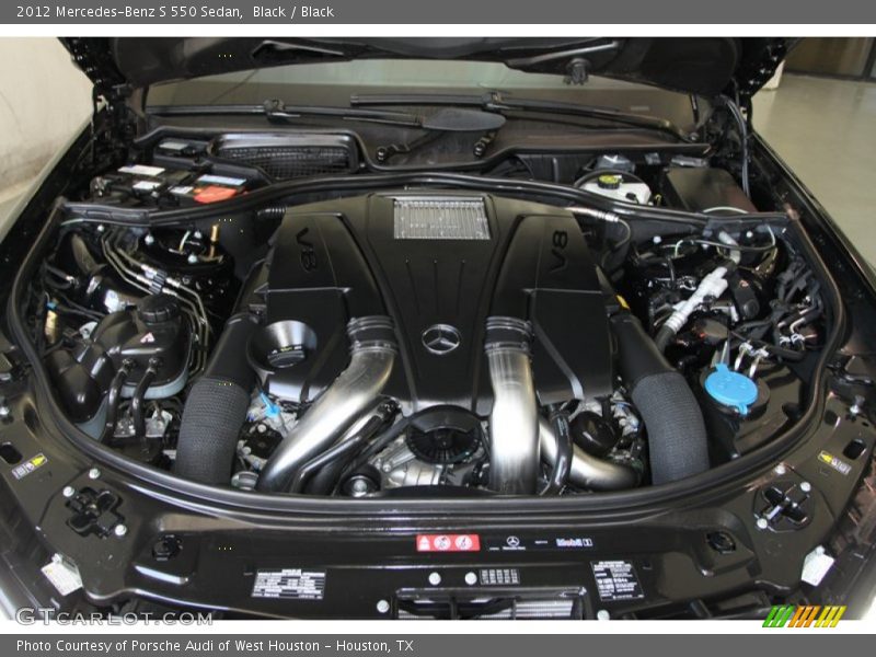 Black / Black 2012 Mercedes-Benz S 550 Sedan