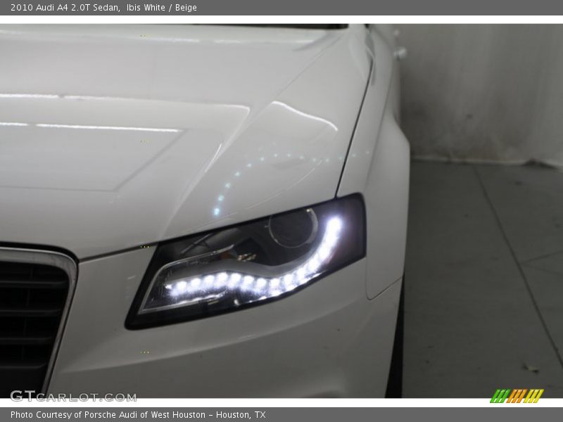 Ibis White / Beige 2010 Audi A4 2.0T Sedan