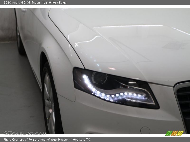 Ibis White / Beige 2010 Audi A4 2.0T Sedan