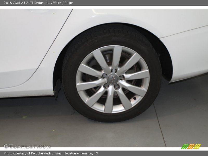 Ibis White / Beige 2010 Audi A4 2.0T Sedan
