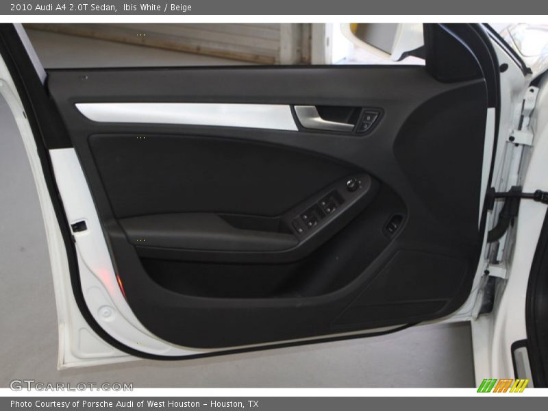 Ibis White / Beige 2010 Audi A4 2.0T Sedan