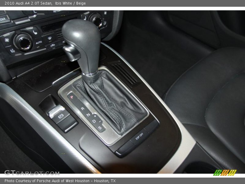 Ibis White / Beige 2010 Audi A4 2.0T Sedan