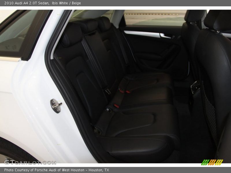 Ibis White / Beige 2010 Audi A4 2.0T Sedan