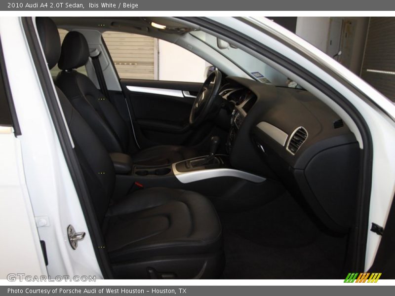 Ibis White / Beige 2010 Audi A4 2.0T Sedan