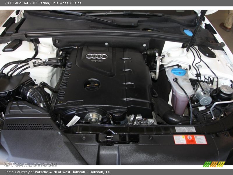 Ibis White / Beige 2010 Audi A4 2.0T Sedan