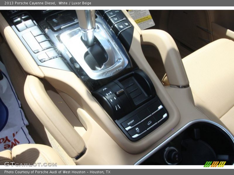 White / Luxor Beige 2013 Porsche Cayenne Diesel