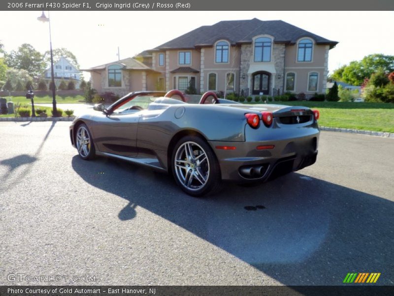 Grigio Ingrid (Grey) / Rosso (Red) 2006 Ferrari F430 Spider F1