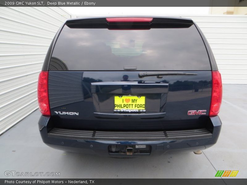 Deep Blue Metallic / Ebony 2009 GMC Yukon SLT