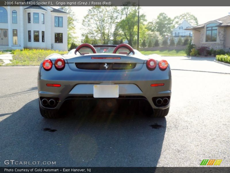 Grigio Ingrid (Grey) / Rosso (Red) 2006 Ferrari F430 Spider F1