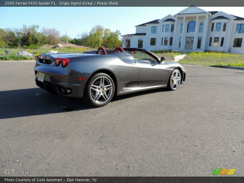 Grigio Ingrid (Grey) / Rosso (Red) 2006 Ferrari F430 Spider F1