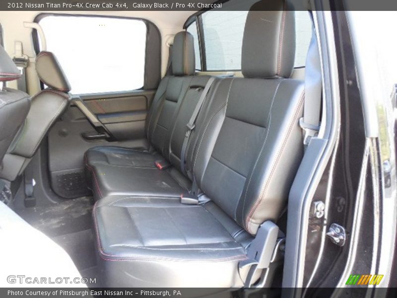 Galaxy Black / Pro 4X Charcoal 2012 Nissan Titan Pro-4X Crew Cab 4x4