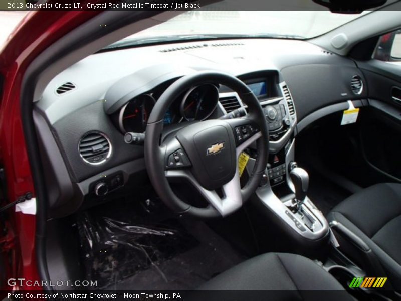 Crystal Red Metallic Tintcoat / Jet Black 2013 Chevrolet Cruze LT