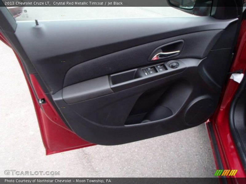 Crystal Red Metallic Tintcoat / Jet Black 2013 Chevrolet Cruze LT