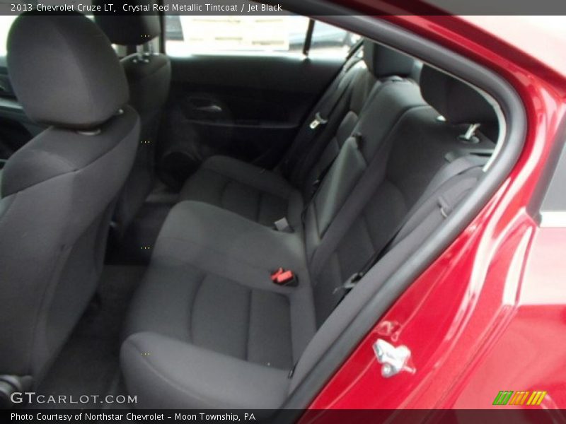Crystal Red Metallic Tintcoat / Jet Black 2013 Chevrolet Cruze LT
