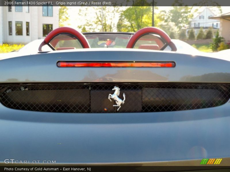 Grigio Ingrid (Grey) / Rosso (Red) 2006 Ferrari F430 Spider F1