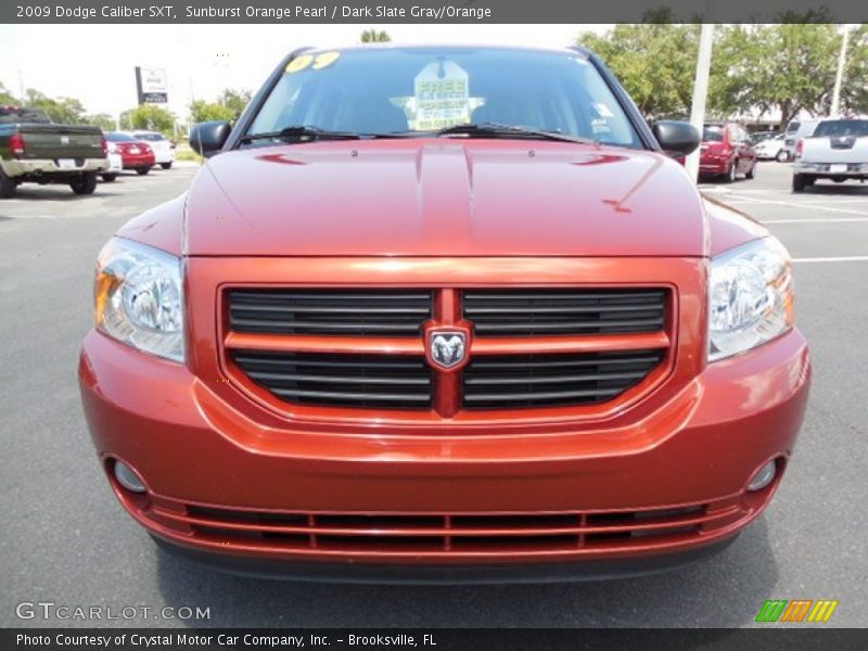  2009 Caliber SXT Sunburst Orange Pearl