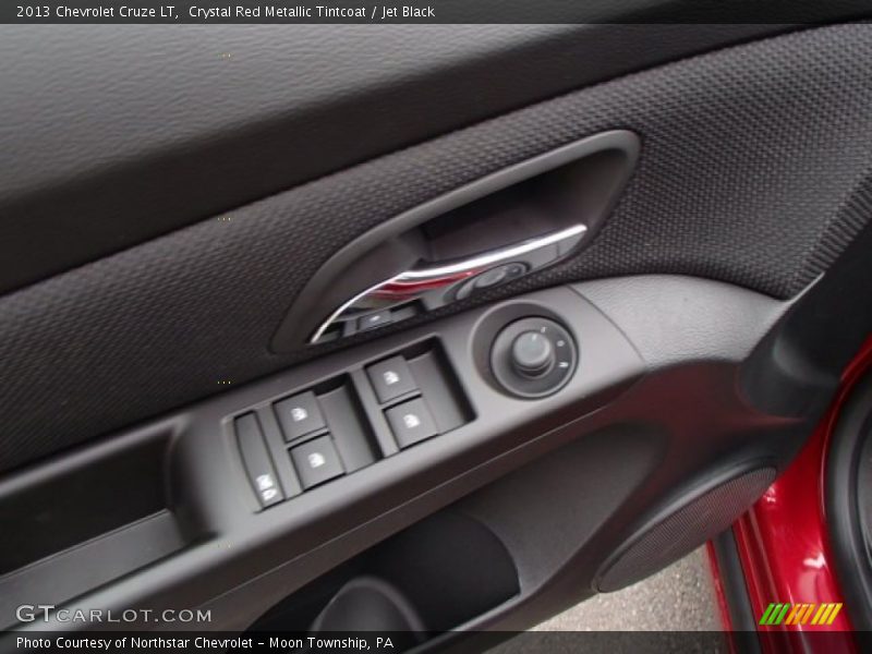 Crystal Red Metallic Tintcoat / Jet Black 2013 Chevrolet Cruze LT