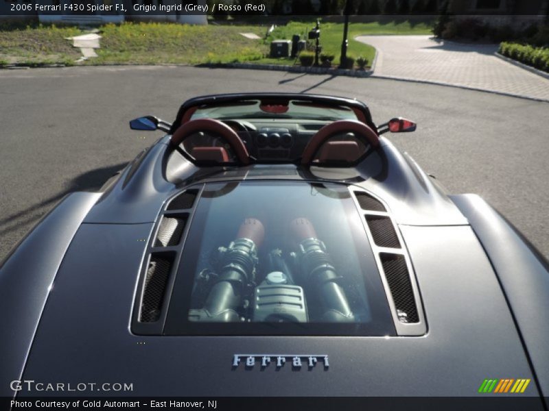 Grigio Ingrid (Grey) / Rosso (Red) 2006 Ferrari F430 Spider F1