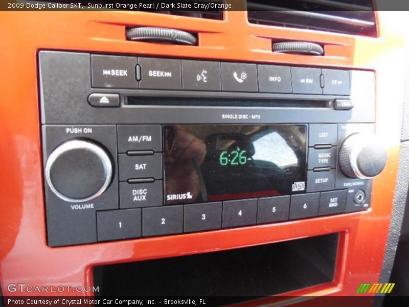 Audio System of 2009 Caliber SXT