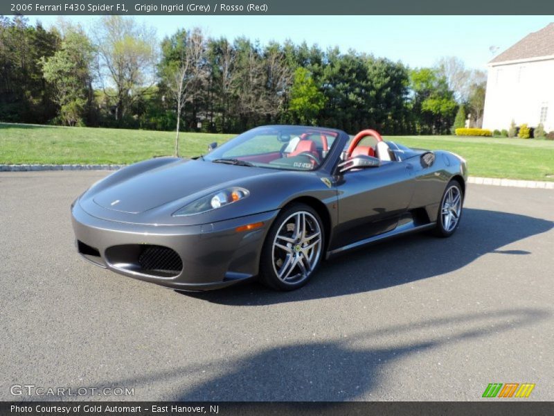 Grigio Ingrid (Grey) / Rosso (Red) 2006 Ferrari F430 Spider F1