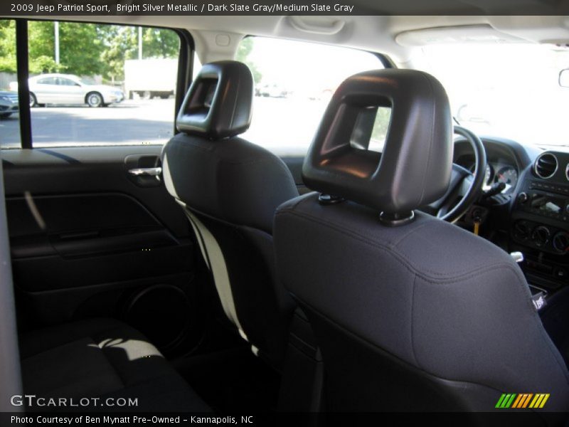 Bright Silver Metallic / Dark Slate Gray/Medium Slate Gray 2009 Jeep Patriot Sport