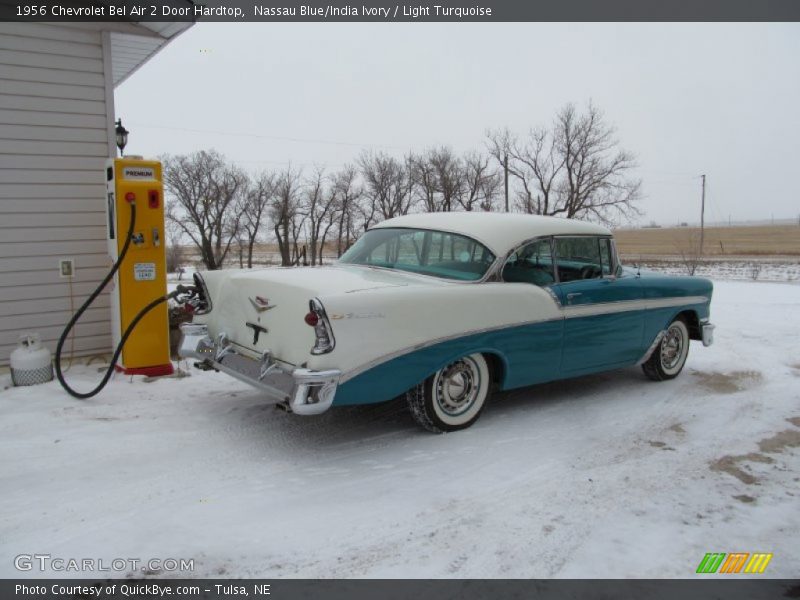  1956 Bel Air 2 Door Hardtop Nassau Blue/India Ivory
