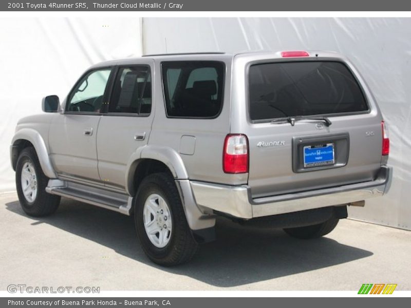 Thunder Cloud Metallic / Gray 2001 Toyota 4Runner SR5