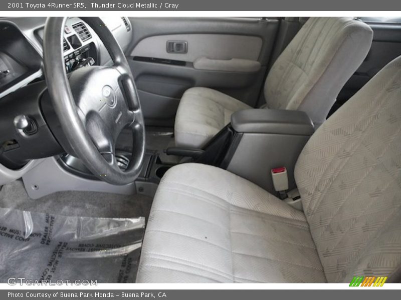 Thunder Cloud Metallic / Gray 2001 Toyota 4Runner SR5