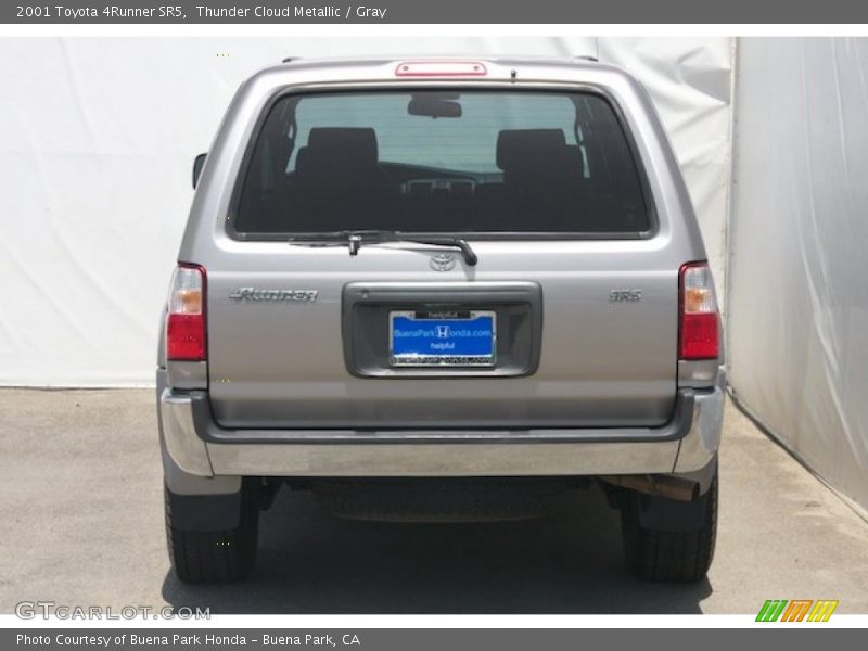 Thunder Cloud Metallic / Gray 2001 Toyota 4Runner SR5