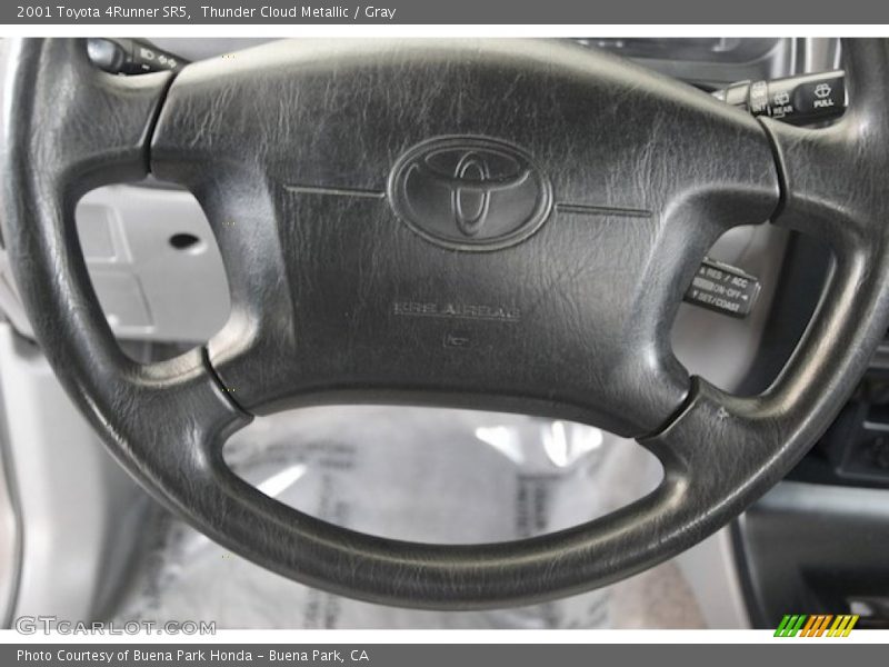 Thunder Cloud Metallic / Gray 2001 Toyota 4Runner SR5