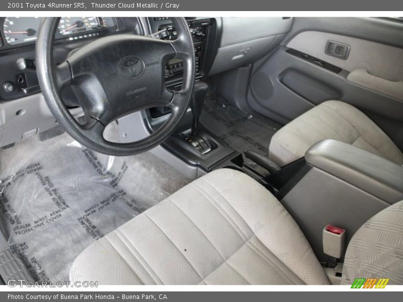 Thunder Cloud Metallic / Gray 2001 Toyota 4Runner SR5