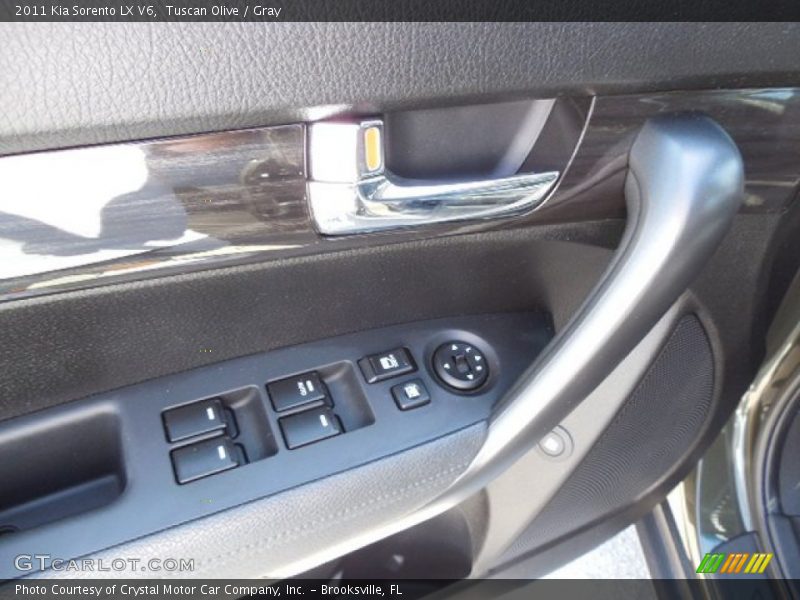 Tuscan Olive / Gray 2011 Kia Sorento LX V6