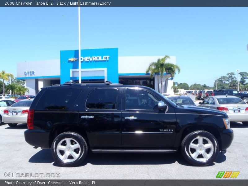 Black / Light Cashmere/Ebony 2008 Chevrolet Tahoe LTZ