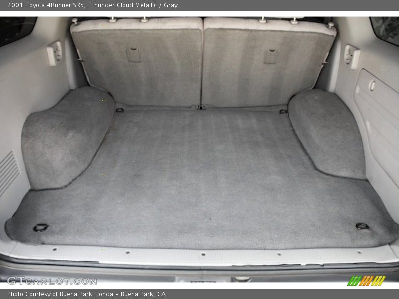 Thunder Cloud Metallic / Gray 2001 Toyota 4Runner SR5