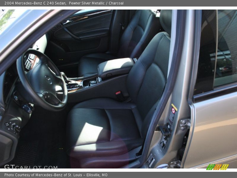 Pewter Silver Metallic / Charcoal 2004 Mercedes-Benz C 240 Sedan