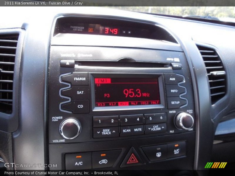 Audio System of 2011 Sorento LX V6