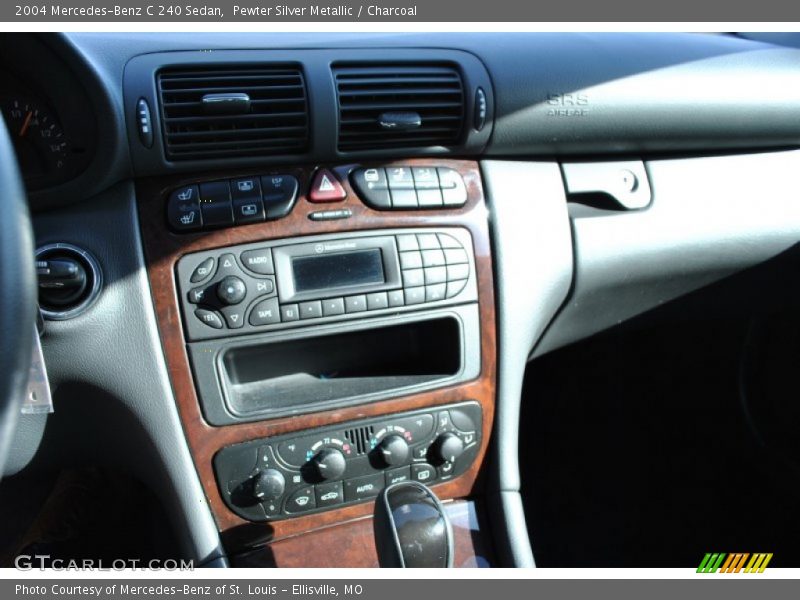 Pewter Silver Metallic / Charcoal 2004 Mercedes-Benz C 240 Sedan