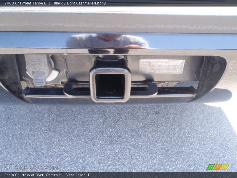 Black / Light Cashmere/Ebony 2008 Chevrolet Tahoe LTZ