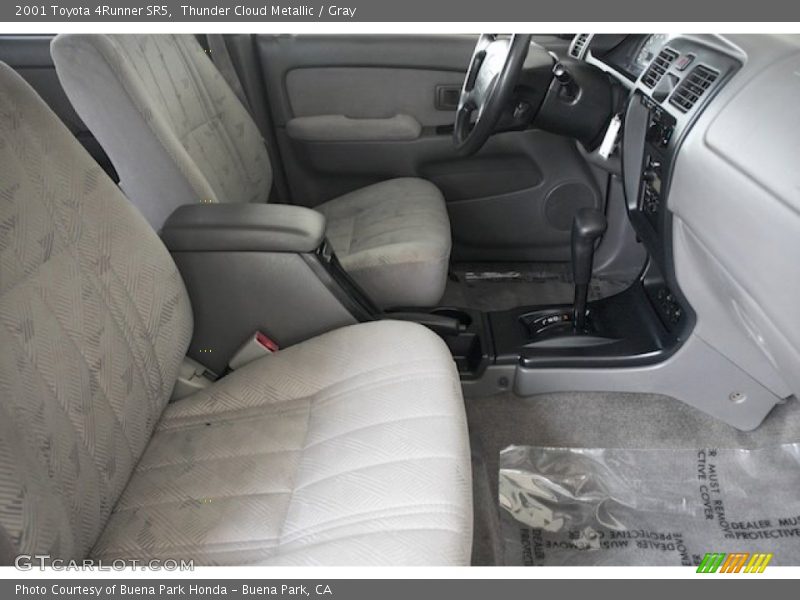 Thunder Cloud Metallic / Gray 2001 Toyota 4Runner SR5