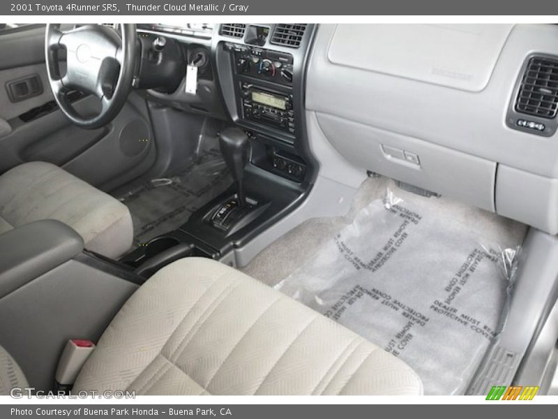 Thunder Cloud Metallic / Gray 2001 Toyota 4Runner SR5