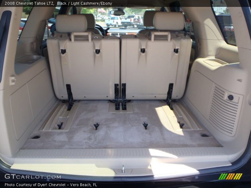 Black / Light Cashmere/Ebony 2008 Chevrolet Tahoe LTZ