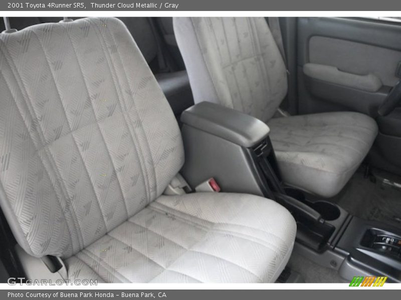 Thunder Cloud Metallic / Gray 2001 Toyota 4Runner SR5
