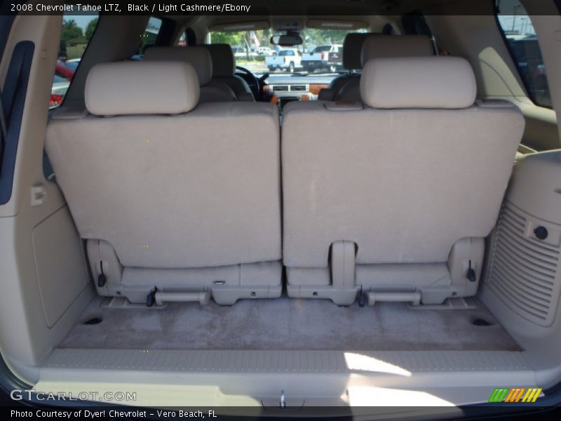 Black / Light Cashmere/Ebony 2008 Chevrolet Tahoe LTZ