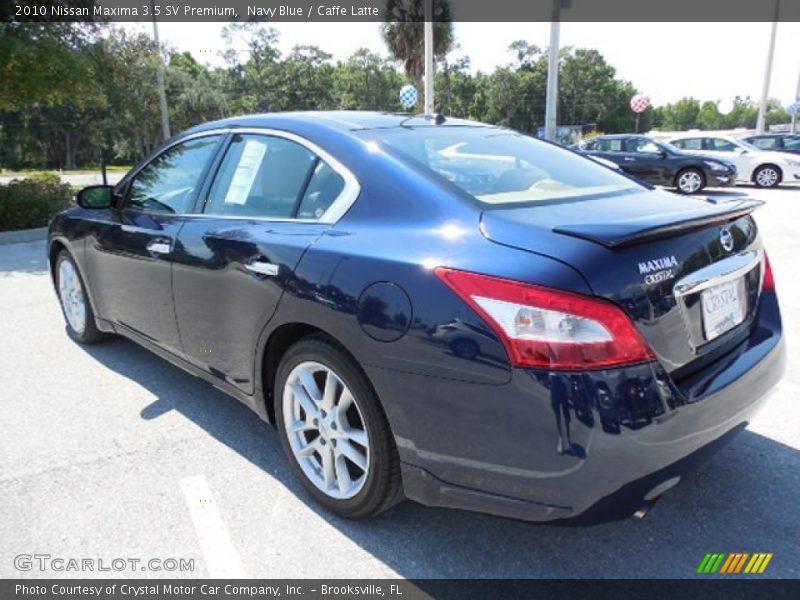 Navy Blue / Caffe Latte 2010 Nissan Maxima 3.5 SV Premium