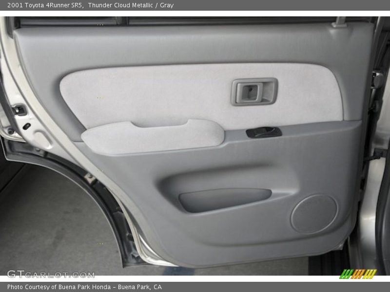 Thunder Cloud Metallic / Gray 2001 Toyota 4Runner SR5