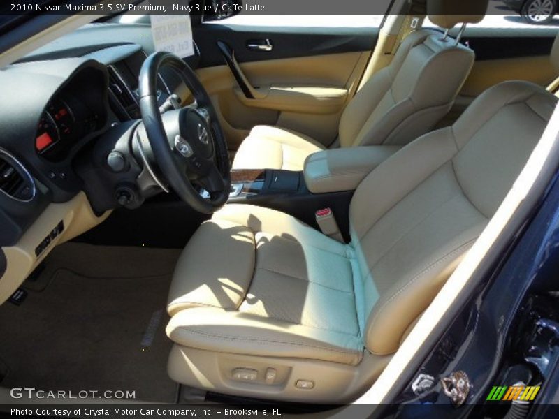 Navy Blue / Caffe Latte 2010 Nissan Maxima 3.5 SV Premium