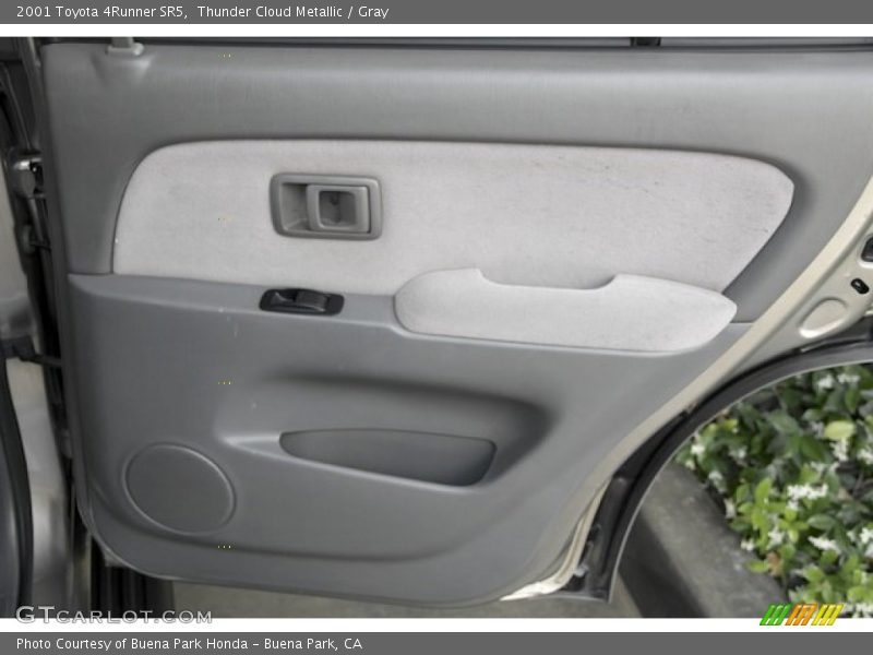 Thunder Cloud Metallic / Gray 2001 Toyota 4Runner SR5