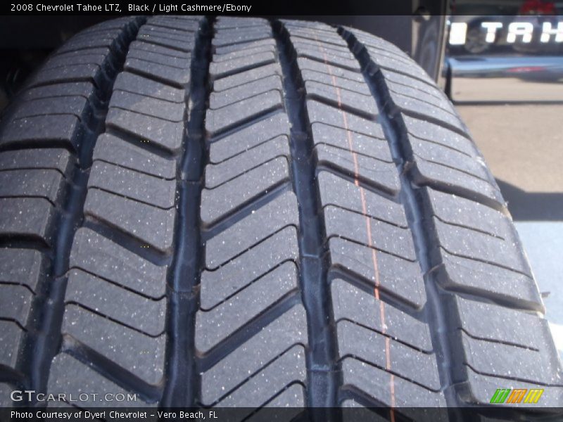 Black / Light Cashmere/Ebony 2008 Chevrolet Tahoe LTZ